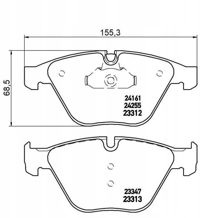 DISQUES MIKODA 0421 GT SABOTS DE FREIN BMW 3 E90 E91 AVANT photo 3 - milautoparts-fr.ukrlive.com