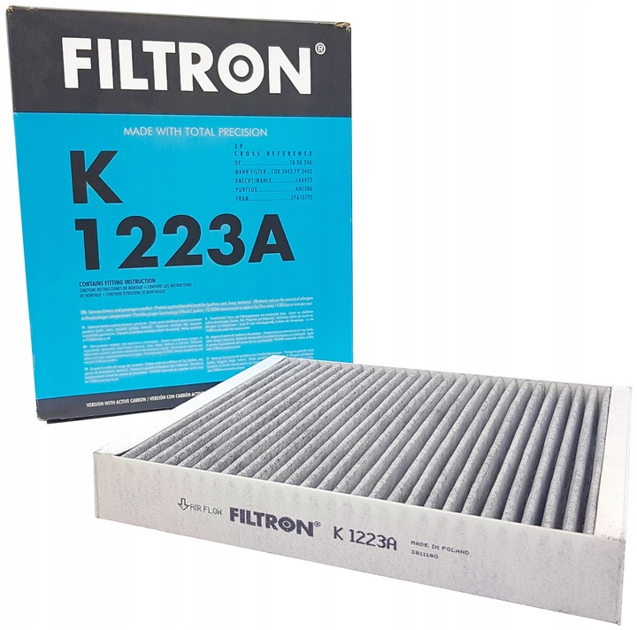 FILTRON FILTRE DE CABINE CARBONIQUE K1223A photo 6 - milautoparts-fr.ukrlive.com