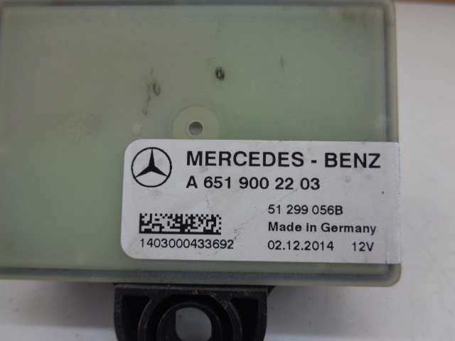 MERCEDES W176 MODULE PLUGS HEATER A6519002203 photo 3 - milautoparts-fr.ukrlive.com