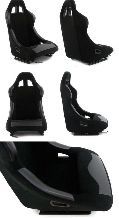 SEAT BOWL-SHAPED SPORTS TYPE KUBLY MONZA RACE PLUS + MOUNTING photo 2 - milautoparts-fr.ukrlive.com