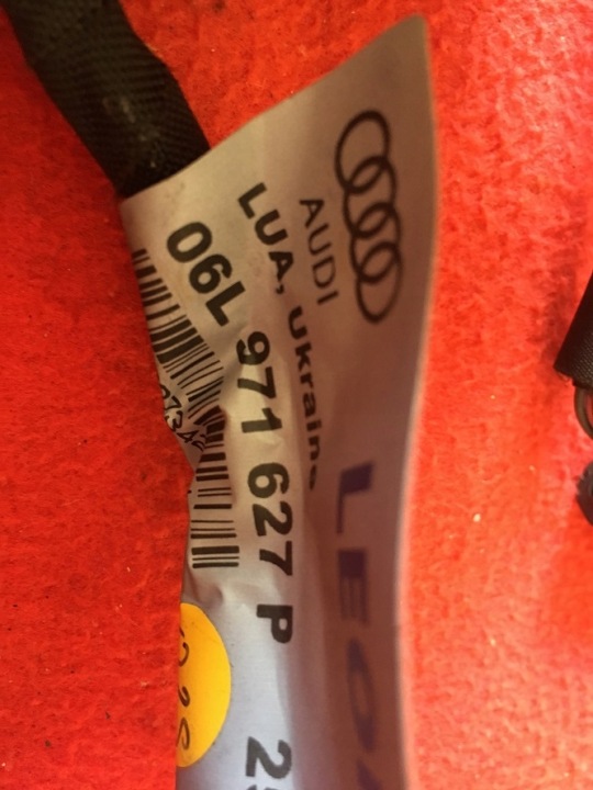 AUDI A4 B9 2015 FAISCEAU DE CÂBLES INJECTEURS 06L971627P