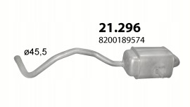 POLMOSTROW 21.296 ALUMINIUM SILENCER END photo 1 - milautoparts-fr.ukrlive.com