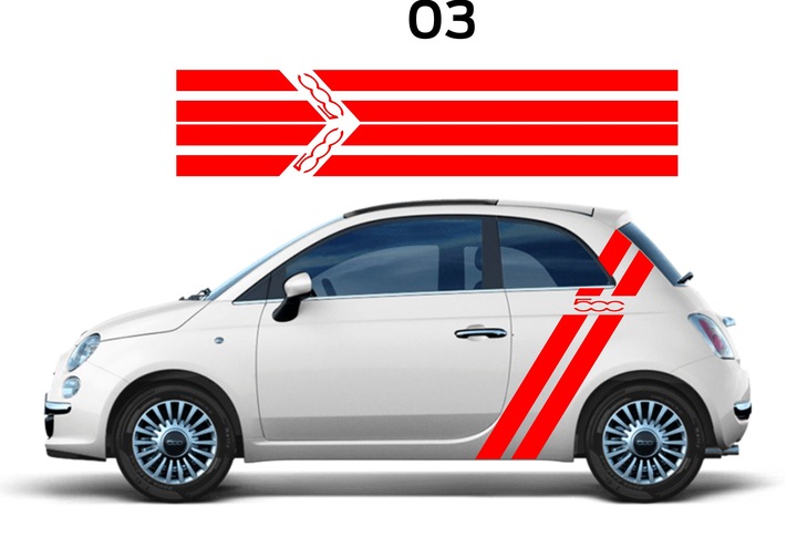 AUTOCOLLANTS TUNINGOWE FIAT 500, ABARTH, PUNTO, BRAVO photo 4 - milautoparts-fr.ukrlive.com