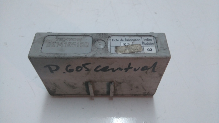 BLOC DE CONTRÔLE CENTRAL DE SERRURE PEUGEOT 605 9614165180 photo 1 - milautoparts-fr.ukrlive.com