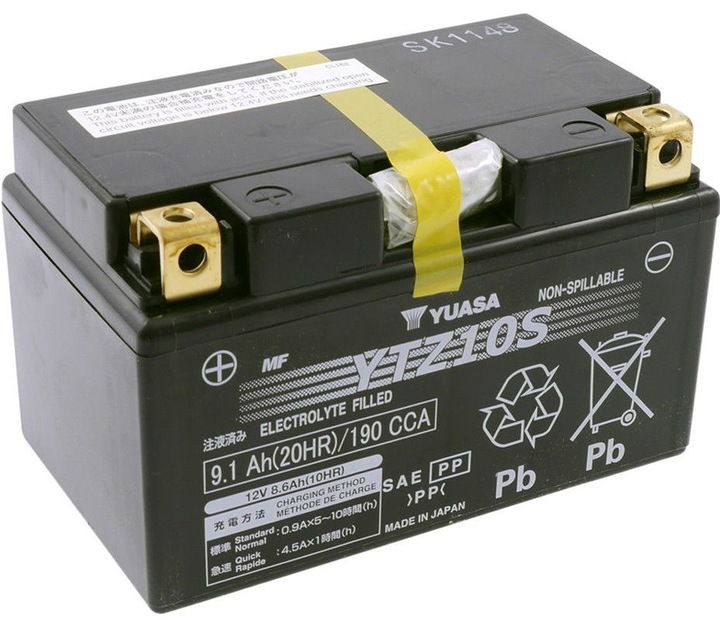 BATTERY ZELOWY YUASA BMW G 650 X 2007-2010 photo 1 - milautoparts-fr.ukrlive.com