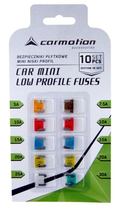 FUSIBLES PLAT MINI LOW PROFIL KIT 10SZT. photo 4 - milautoparts-fr.ukrlive.com