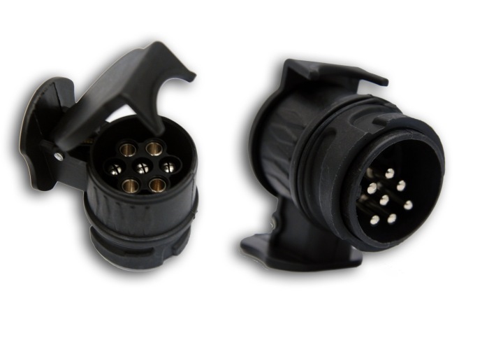 ADAPTATEUR ADAPTATEUR 13NA7 PRISE 13 PUCE 7PIN RÉDUCTION 12V REMORQUE