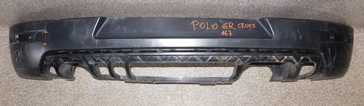 Vw polo v 6r0 cross бампер задний зад, Цена