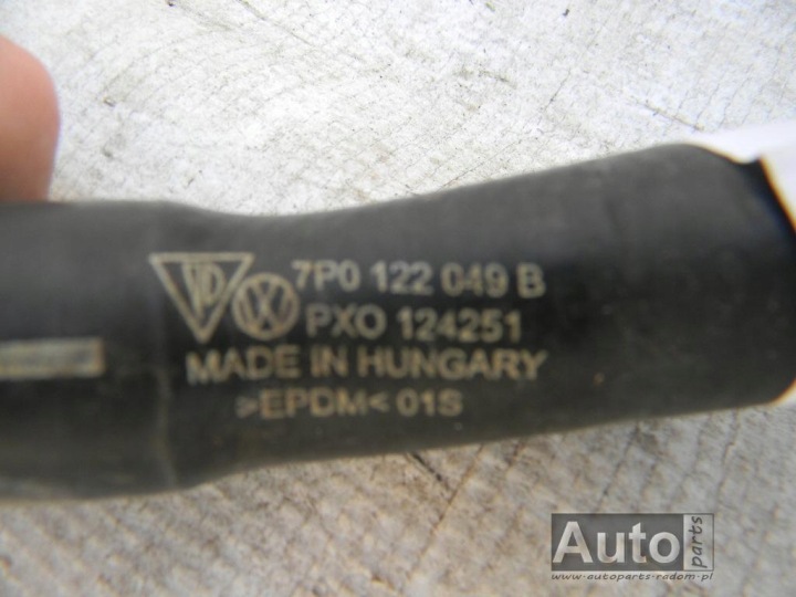 фото №4, Шланг трубка  основний  7p0122049b 3.6fsi vw touareg 7p