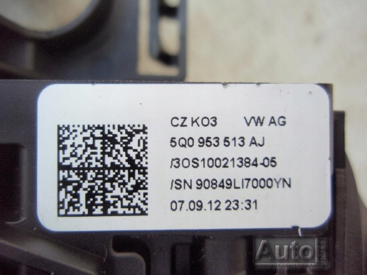 фото №7, Подрулевые рычаги 5q0953507ag 5q0953613aj 5q0953549a golf 7