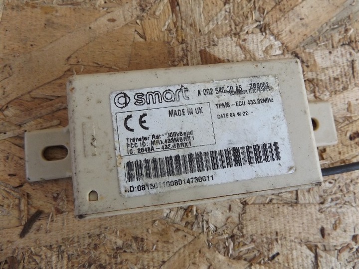 фото №1, Модуль комп'ютер smart fortwo 07-14r 451