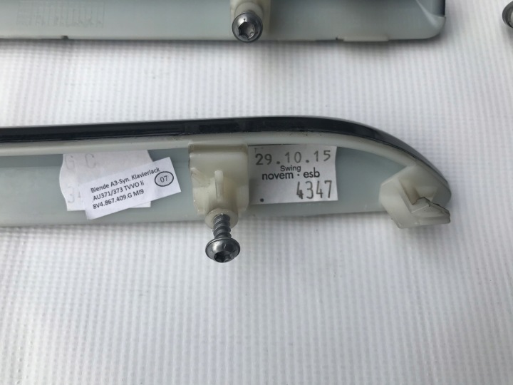фото №10, Audi a3 s3 rs3 8v планки декоративный пианино 8v1853190p