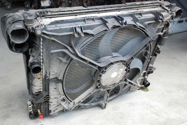 фото №6, Mercedes w164 ml r w251 радиатор вентилятор 3.0d