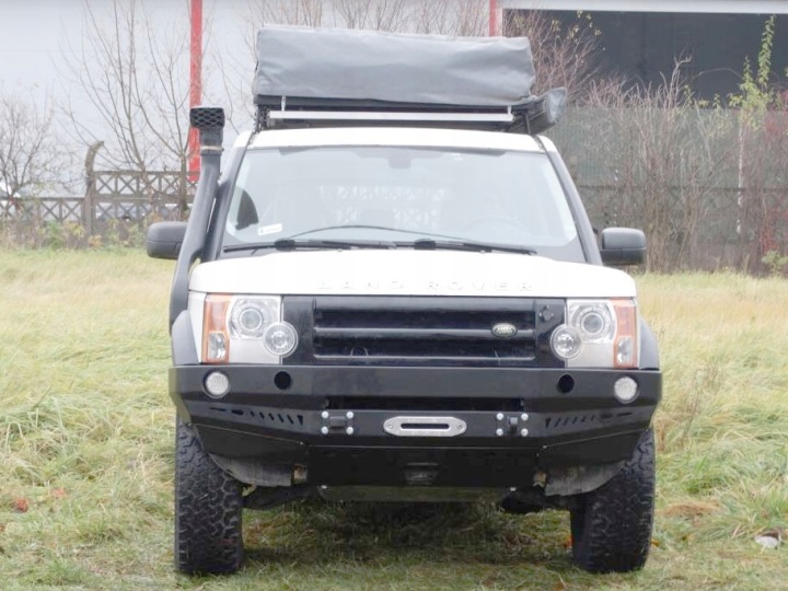 фото №11, Land rover discovery 3 бампер перед з плита сталь