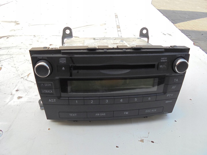 фото №1, Радіо cd 86120-05150 toyota avensis t27