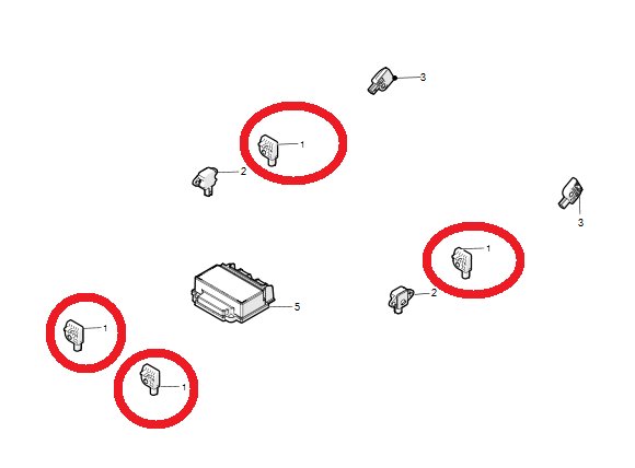 фото №5, Tesla модель s датчик ударний 100527400b новий