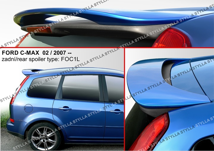 фото №1, Спойлер спойлер do ford c-max mk1 fcl 02/2007--