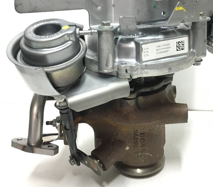 фото №6, Renault dacia 1.5 dci 90 турбонагнітач 8201164371 h8201164371 gt1241j0sz