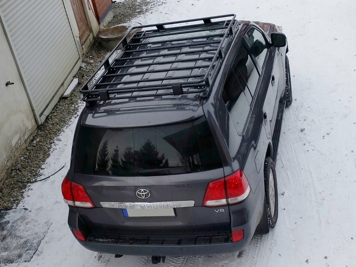 фото №12, Toyota land cruiser 200 бампер + багажник сталевий