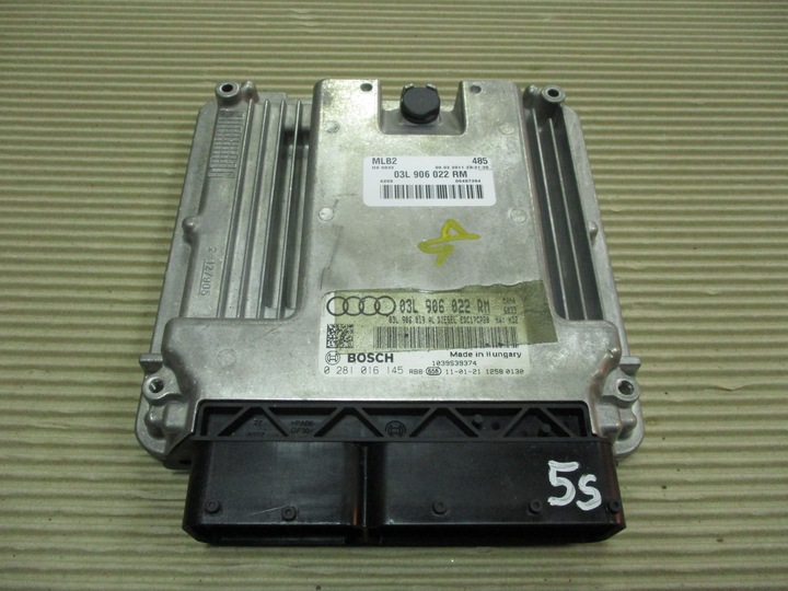 фото №6, Audi компьютер двигателя 03l906022rm 0281016145
