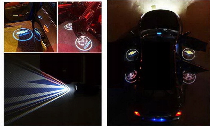 фото №10, Світла led powitalne логотип daihatsu супер потужність 2x7w