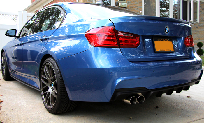 фото №11, Диффузор бампера bmw f30 11- m performance -00----