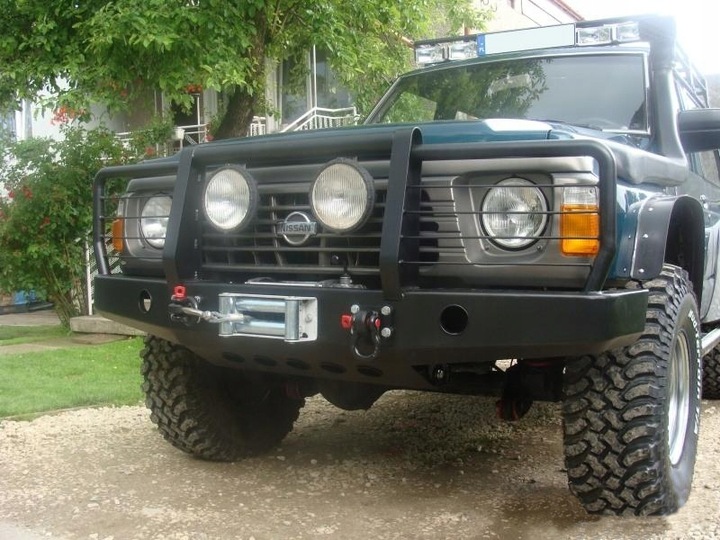 фото №6, Бампер перед переднее nissan patrol gr y60 стальной