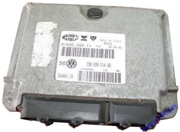 фото №1, Vw golf iv 1.4 16v компьютер двигателя 036906014ab