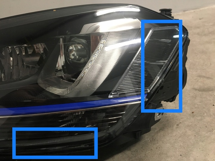 фото №5, Volkswagen golf vii gte лампа левая сторона 5g1 941 033 c