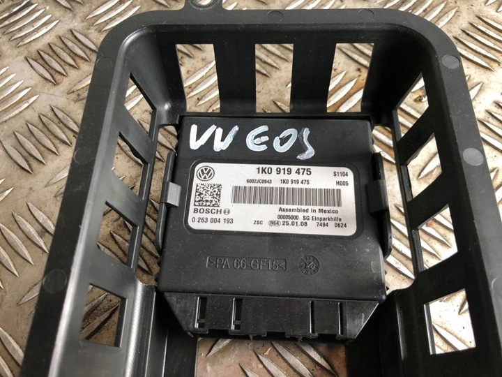 фото №1, Vw eos golf v модуль блок управления pdc 1k0919475