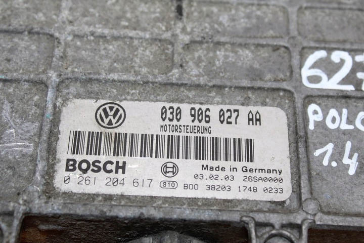 фото №7, Набір імобілайзер імобілайзер polo iii 1.4 b 030906027aa