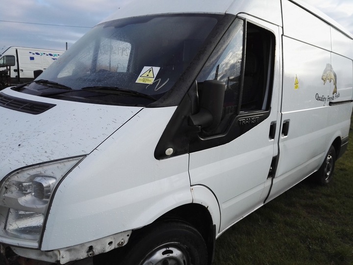 фото №3, Дверь передние левая белый ford transit 06-13