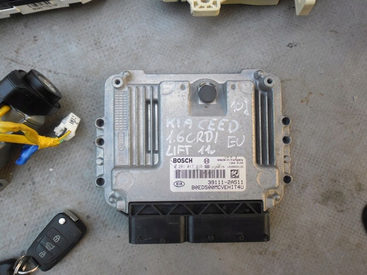 фото №6, Компьютер блок управления 0281017216 kia ceed fl 1,6 crdi