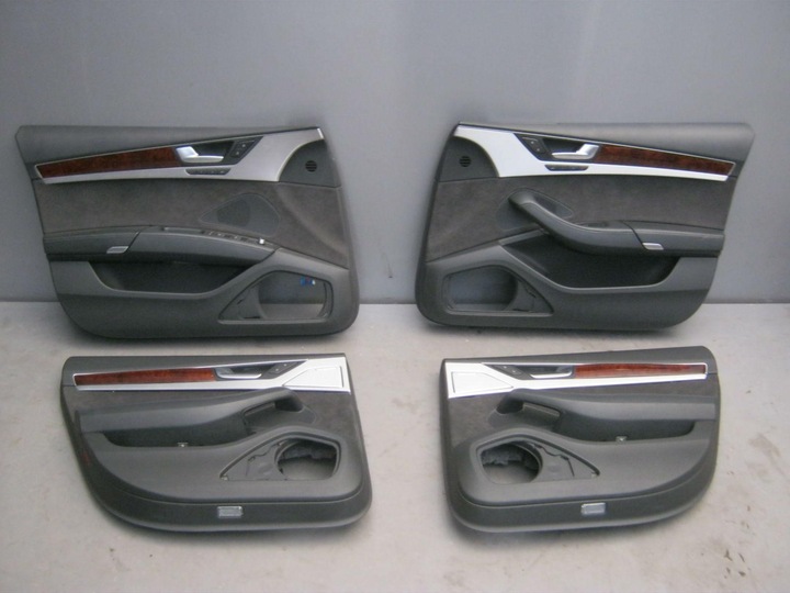 фото №9, Audi a8 4h сидіння сидіння оббивка двері тунель