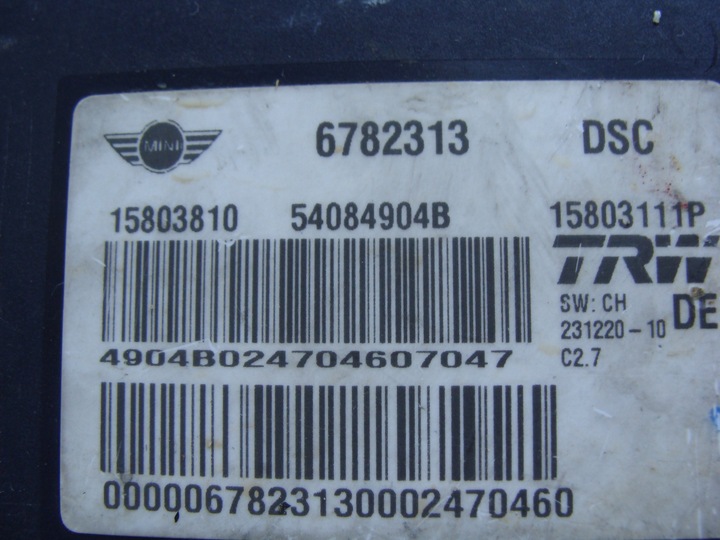 фото №2, Abs dsc mini cooper r56 6782313 !!!