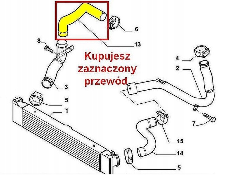 фото №6, Citroen jumper 3,0 hdi труба шланг turbo интеркулер