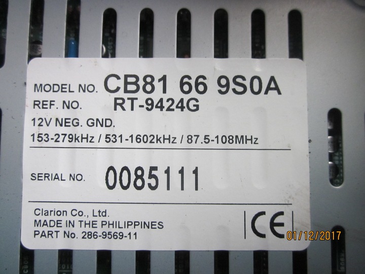 фото №8, Радіо mazda premacy 01-05r cb81669s0a
