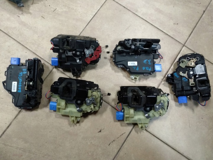 фото №1, Замок дверь superb golf iv passat b5 перед европа оригинал.