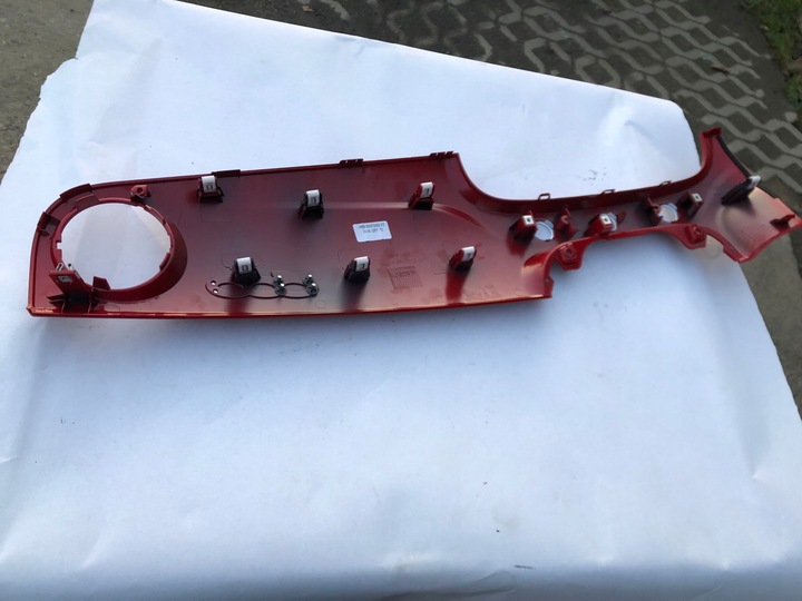 фото №4, Fiat 500 c рестайлинг планка накладка декоративная консоли