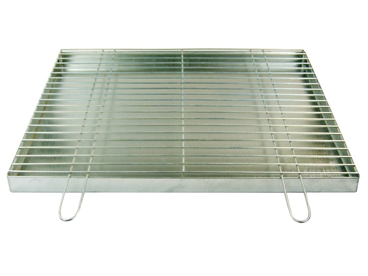 Rošt pro stavbu grilu 70 x 60 cm 4 mm popelník