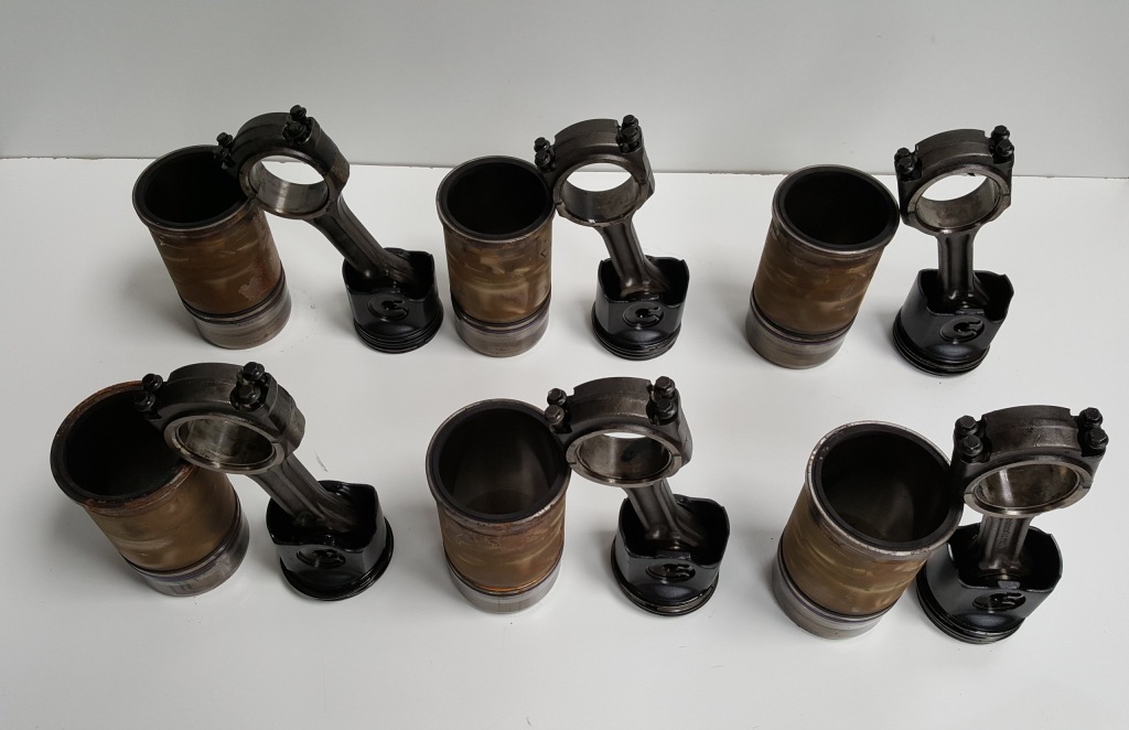 фото №1, Комплект поршень + втулка + шатун volvo fh4 fm d13k renault gama t c k dti13