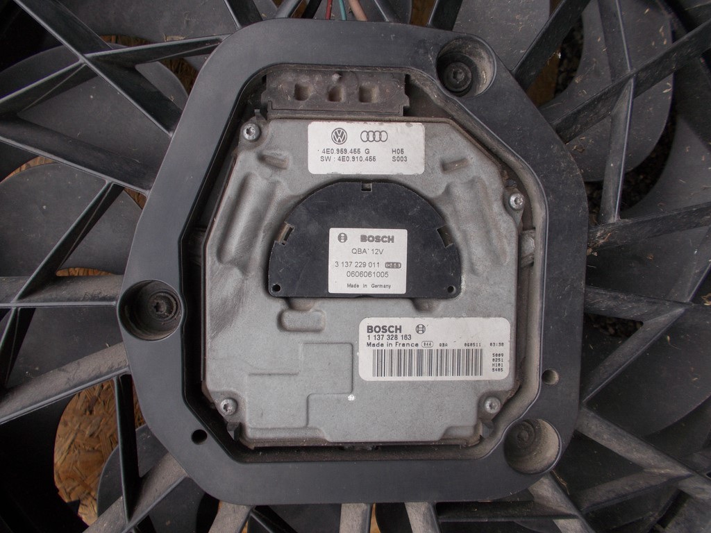 фото №5, Pas передний вентиляторы audi a8 d3 4e0 2002-2010r