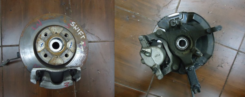 фото №1, Поворотный кулак левая suzuki swift