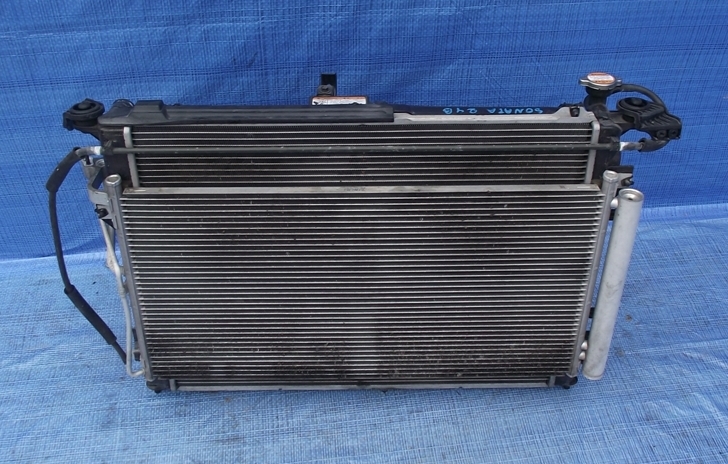 фото №1, Sonata iv 05-09 2.4 радіатор комплект радіатор