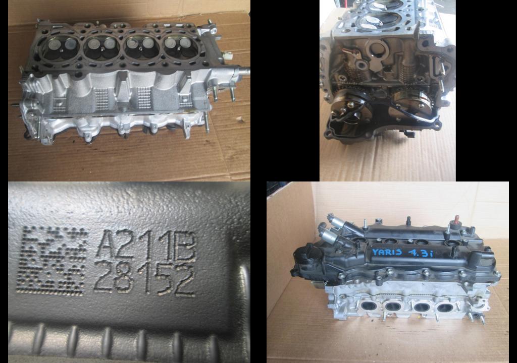 фото №1, Головка toyota yaris 1.3i 11r