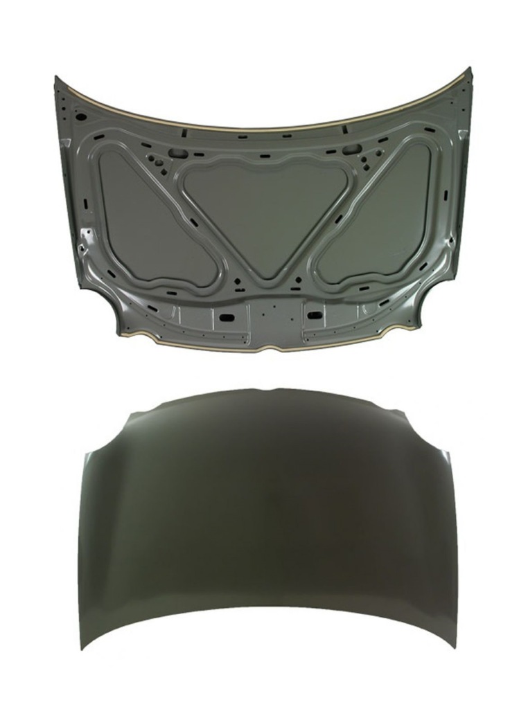 фото №1, Капот крышка двигателя vw polo 9n 2001-2005 панель фары