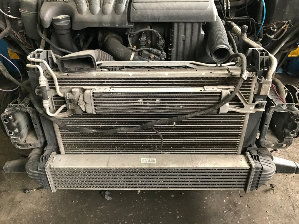 фото №1, Mercedes b klasa w245 радіатор вентилятор turbo