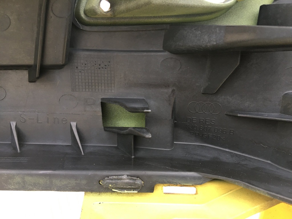 фото №11, Audi tt s line 8j0 06-13r бампер перед передний