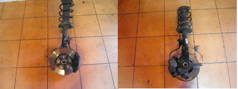 фото №1, Поворотный кулак амортизационная стойка правый ford c-max 1,6 tdci