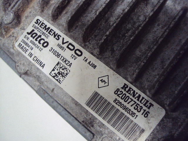 фото №3, Модуль блок керування коробки renault laguna